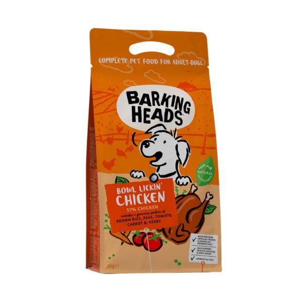 Barking Heads Moyen Chien Poulet