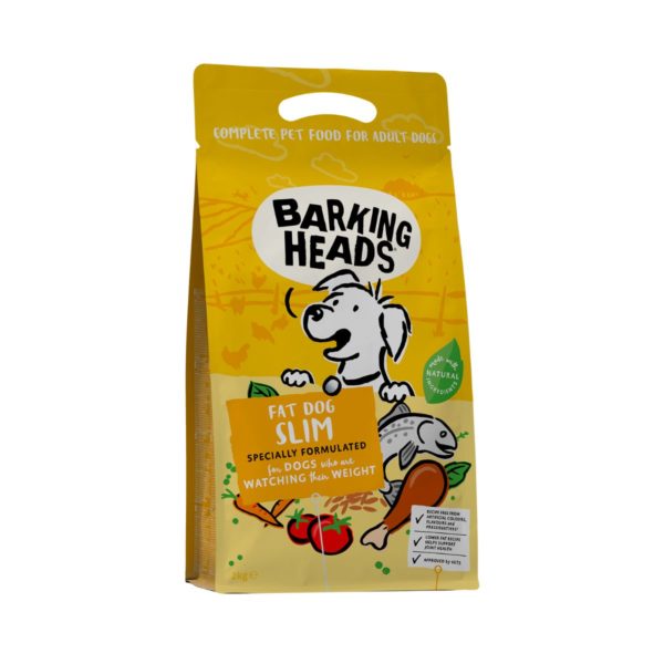 Barking Heads Light Moyen Chien Poulet et Truite "Fat dog Slim"