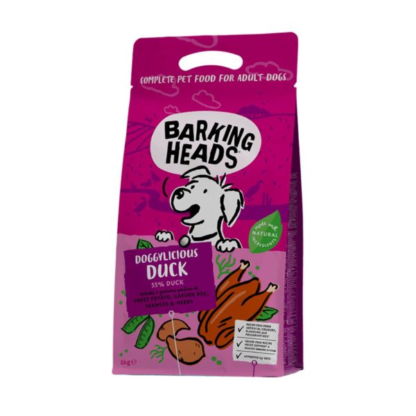 Barking Heads croquettes au card pour chien moyenne race