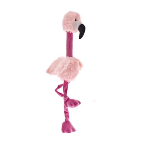 Ferribiella Chien Peluche Flamand Rose